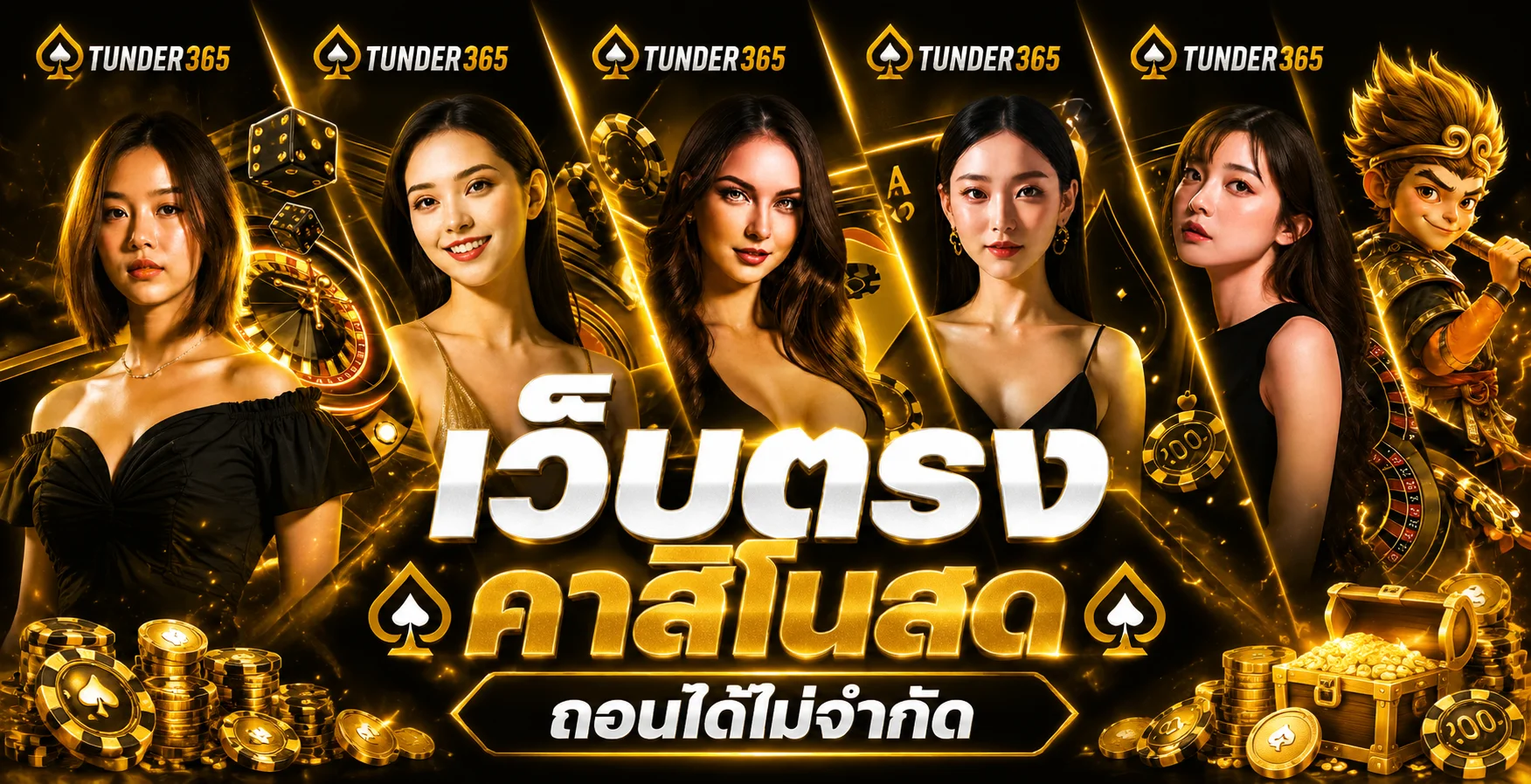 ภาพ OBB55 ไลฟ์คาสิโนพร้อมดีลเลอร์และโต๊ะเกม